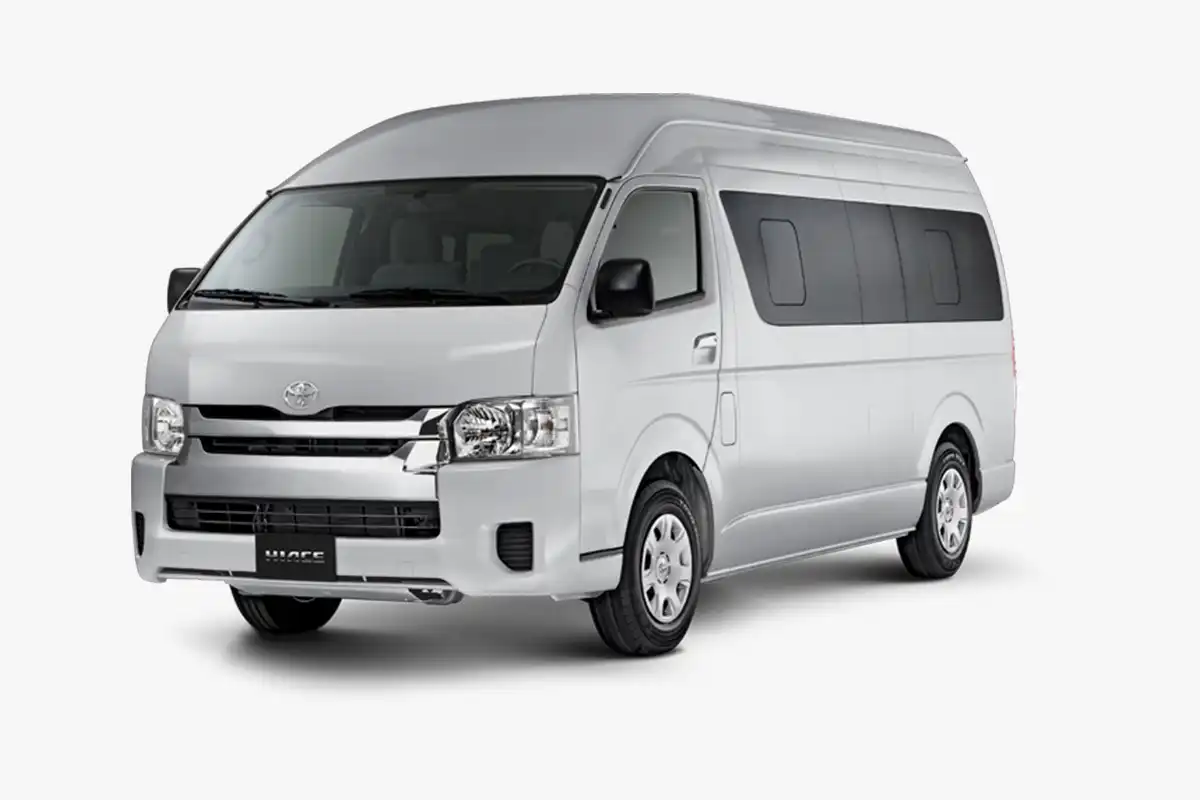 Toyota Hiace/Commuter – 7+1+1 seater
